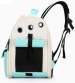 Mochila Transportadora Mascotas Gato Perro Con Bolsillos