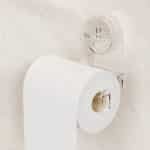Porta Rollo Soporte Papel Higiénico Con Adhesivo Sin Perfor