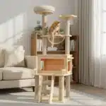 Rascador Gimnasio Torre Casita Para Gatos 147x50x50 (B35) - Image 6