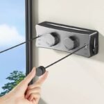 Tender Tendedero Retractil Extensibe Acero Inox Ropa Reforzado Doble - Image 8