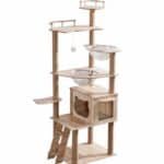 Rascador Gimnasio Torre Casita Para Gatos 170x50x60