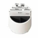 Escurridor Organizador De Cubiertos Y Tablas Giratorio 360 - Image 6