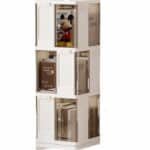 Organizador Contenedor Mueble Plegable Plástico Giratorio 360° - Image 4