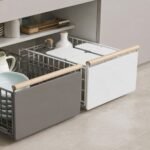 Estante Organizador Alacena Extraible ALTO C/ manija Madera