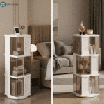 Organizador Contenedor Mueble Plegable Plástico Giratorio 360° - Image 8