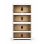 Mueble Contenedor Organizador Plegable plástico con puertas 65cm - Image 13