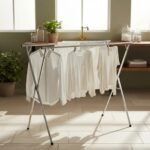 Perchero Tendedero Metálico Extensible Cromado Antióxido 3 medidas