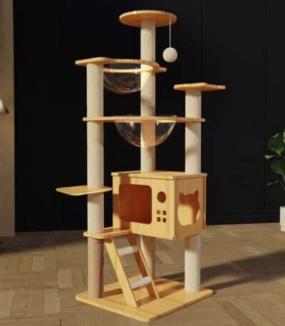 Rascador gimnasio circuito trepador 131 x 47,5