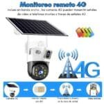 Cámara V380 PRO Panel solar
