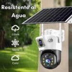 Cámara V380 PRO Panel solar