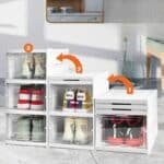 Organizador Zapatos Plegable Zapatero Mueble 3 niveles - Image 4