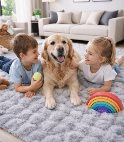 Alfombra nordica suave