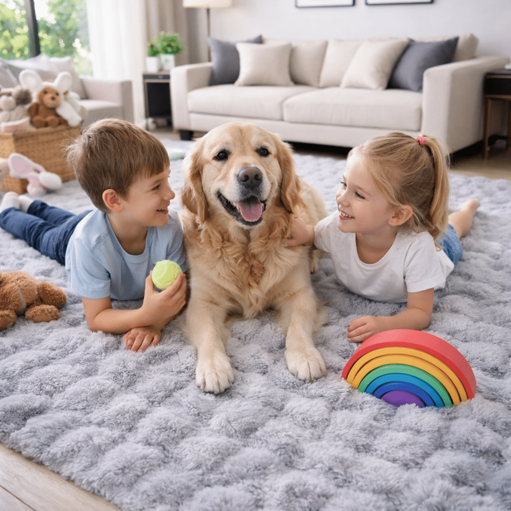 Alfombra nordica suave