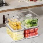 Organizador De Alimentos Heladera Con Escurridor
