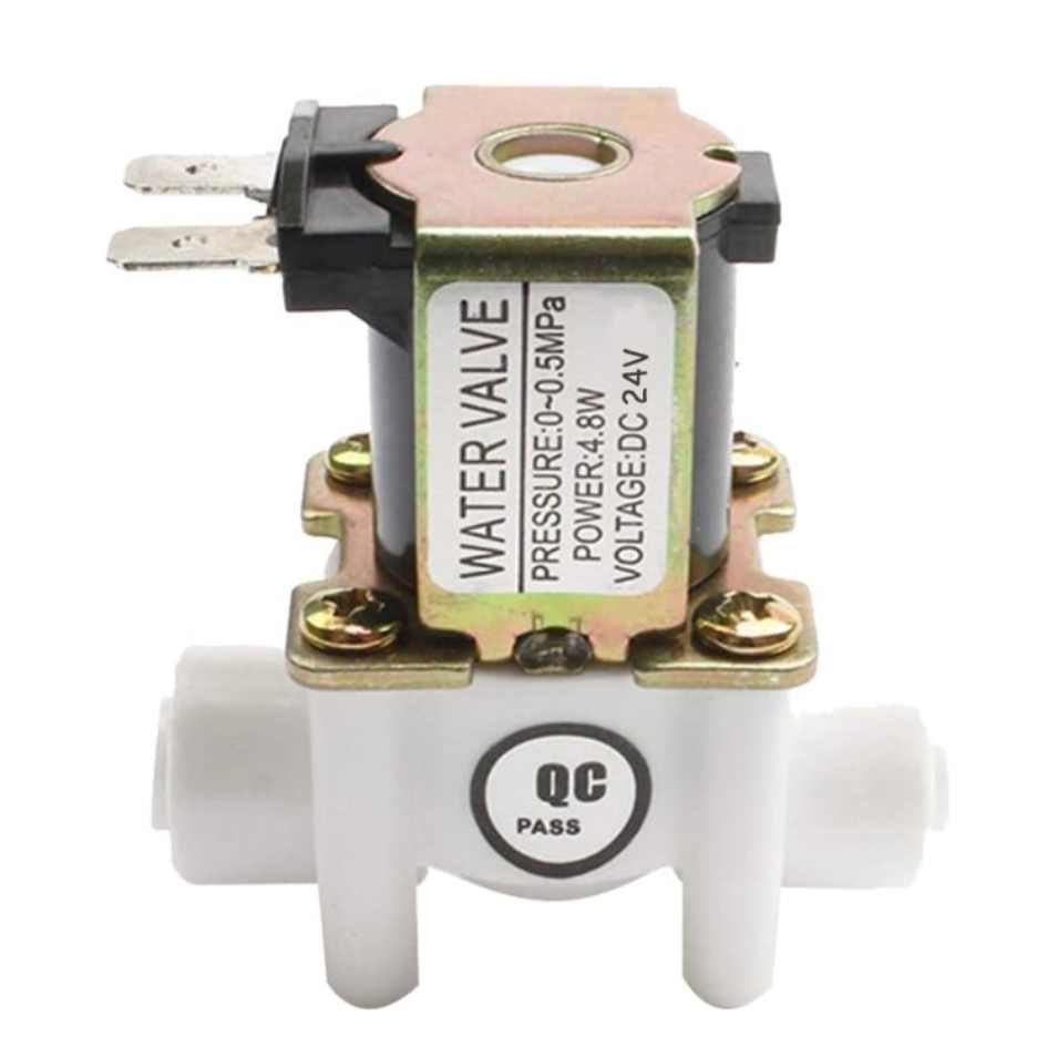 Valvula Selenoide 24v 1/4 Entrada Agua 800gpd Osmosis