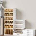 Organizador Zapatos Doble Plegable Zapatero Mueble 6 Niveles