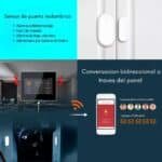 Kit Alarma Domiciliaria H502 Inalambrica Wifi