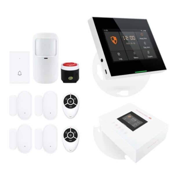 Kit Alarma Domiciliaria H502 Inalambrica Wifi