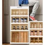 Organizador Zapatos Doble Plegable Zapatero Mueble 6 Niveles - Image 3