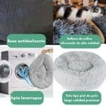 Cama Para Perros Antiestres Nórdico 60 cm