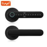Cerradura Smart Inteligente Wifi Huella Código Negro