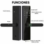 Cerradura Inteligente Exterior/int Wifi App Huella Digital