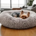 Cama Para Perro Gato Nido Nordico Pelo Largo Antiestres Funda Lavable - Image 5