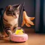 Juguete Gato Laser Inteligente Evita Obstaculos Recargable