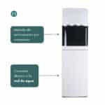Dispenser de agua Dispensador Frio Calor Con Compresor A La Red - Image 5