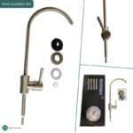 Grifo Acero Inoxidable Canilla Para Purificador De Agua - Image 5