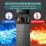 Dispenser de Agua Dispensador Digital Frío Calor Con Calentador Y Bidón con jarra y pava eléctrica - Image 9
