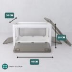 Canasto Contenedor Organizador Plegable Apertura 4 Lados Pack X5 - Image 2