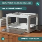 Canasto Contenedor Organizador Plegable Apertura 4 Lados Pack X5 - Image 4