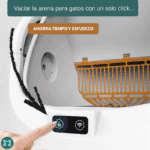 Caja Arena inteligente Automática Gatos self 68L - Image 3