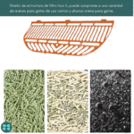 Caja Arena inteligente Automática Gatos self 68L - Image 6