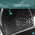 Campana extractora inteligente negro 250w S9005 - Image 4