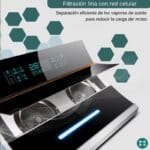 Campana extractora inteligente negro 250w S9005 - Image 2