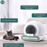 Caja Arena Automática Gatos Ti plus 65L verde - Image 3