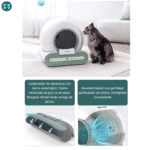 Caja Arena Automática Gatos Ti plus 65L verde - Image 5