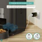 Comedero Automático para Mascotas control wifi negro - Image 8