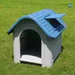 Casa Cucha Perro Mascota Exterior Plástica Azul N20 - Image 2