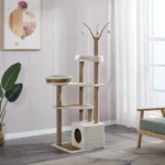 Rascador Gimnasio Torre Casita Para Gatos Anti-estrés T20 - Image 5