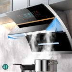 Campana extractora inteligente negro 250w S9005 - Image 8