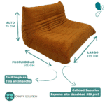 Sillon Togo 2 cuerpos enterizo en caja - Image 9