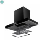 Campana Extractora Inteligente Europea negro 180w T12 - Image 7