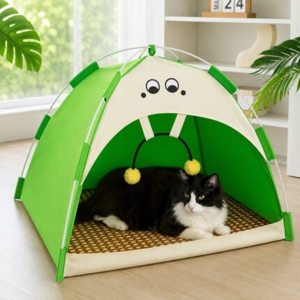 Cucha Carpa Portátil Impermeable para Gatos y Perros