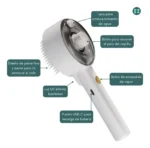 Cepillo Rociador para Mascotas Quita Pelo Pelusa Recargable Antibacterial - Image 5