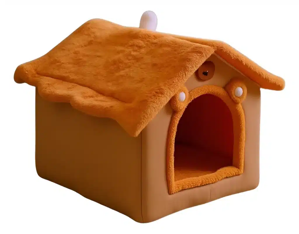 Casita Plegable Cucha para MascotasPortátil y Lavable