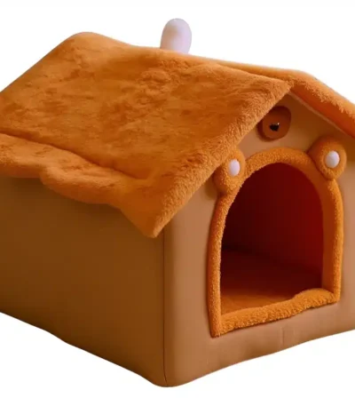Casita Plegable Cucha para MascotasPortátil y Lavable