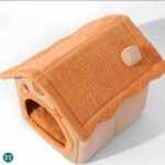 Casita Plegable Cucha para mascotas Peluche Interior No24 - Image 6